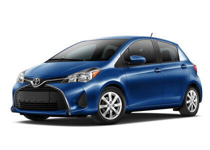Ворсовые коврики на Toyota Yaris III 2011 - 2020 в Йошкар-Оле