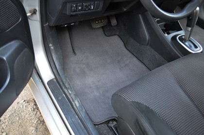 Ворсовые коврики на Nissan Tiida (C11) 2004 - 2014 в Йошкар-Оле