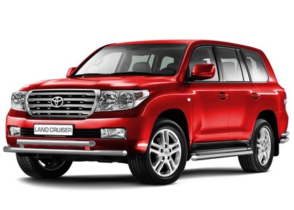 Ворсовые коврики на Toyota Land Cruiser 200 2007 - 2021 в Йошкар-Оле