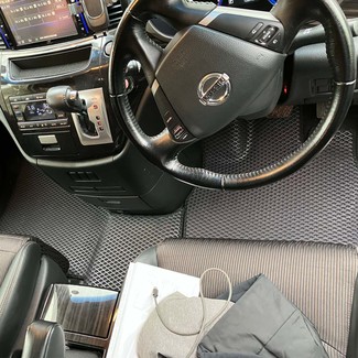 Ворсовые коврики на Nissan Elgrand (E52) 2010 - 2025 в Йошкар-Оле