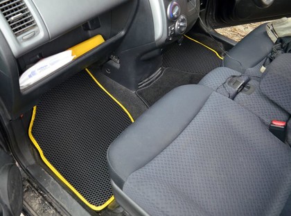 Ворсовые коврики на Honda Mobilio Spike 2002 - 2008 в Йошкар-Оле