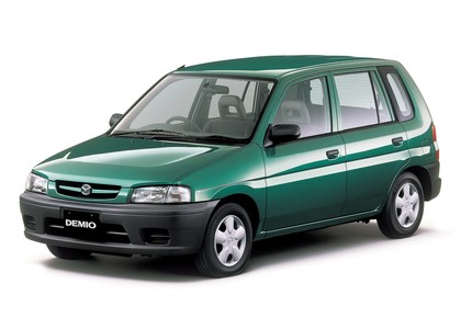 Ворсовые коврики на Mazda Demio I (DW) 1996 - 2002 в Йошкар-Оле