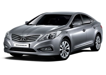 Ворсовые коврики на Hyundai Grandeur V 2011 - 2016 в Йошкар-Оле