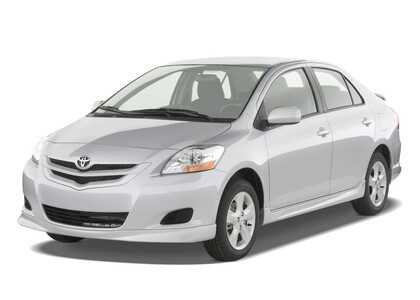 Ворсовые коврики на Toyota Belta 2005 - 2012 в Йошкар-Оле