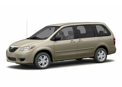 Ворсовые коврики на Mazda MPV II 1999 - 2006 в Йошкар-Оле