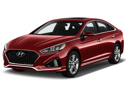 Ворсовые коврики на Hyundai Sonata 7 (LF) 2014 - 2019 в Йошкар-Оле