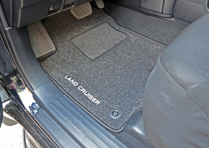 Ворсовые коврики на Toyota Land Cruiser Prado 150 2009 - 2023 в Йошкар-Оле
