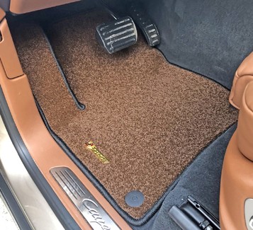 Ворсовые коврики на Porsche Cayenne II 2010 - 2018 в Йошкар-Оле