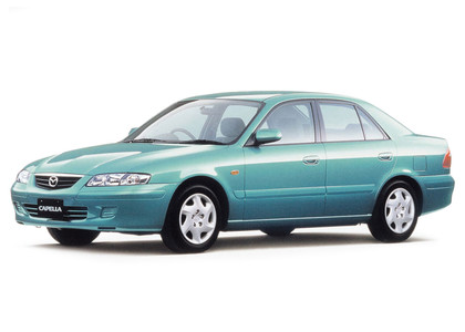 Ворсовые коврики на Mazda Capella VII 1997 - 2002 в Йошкар-Оле