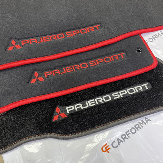 Ворсовые коврики на Mitsubishi Montero Sport II 2008 - 2016 в Йошкар-Оле