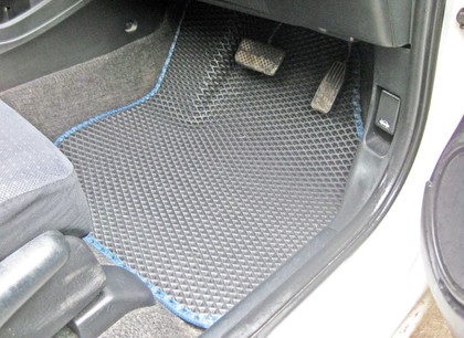 Ворсовые коврики на Honda Fit II 2007 - 2013 в Йошкар-Оле