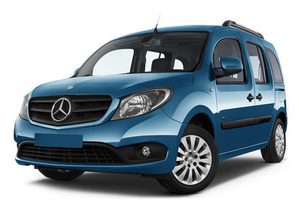 Ворсовые коврики на Mercedes Citan (W415) 2012 - 2020 в Йошкар-Оле