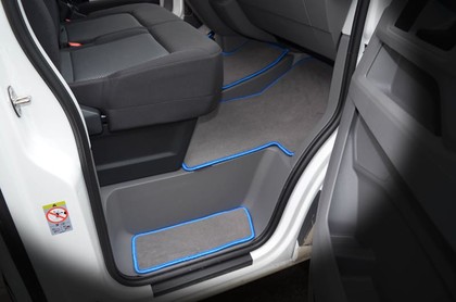 Ворсовые коврики на Volkswagen Crafter II 2016 - 2025 в Йошкар-Оле