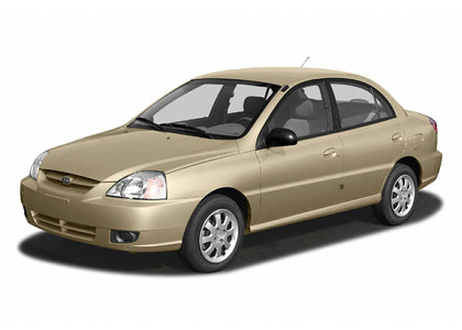 Ворсовые коврики на KIA Rio I 2000 - 2005 в Йошкар-Оле