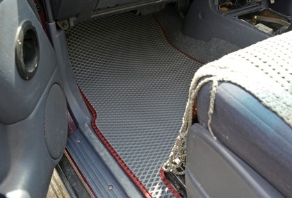 Ворсовые коврики на Toyota Land Cruiser Prado 90 1996 - 2002 в Йошкар-Оле