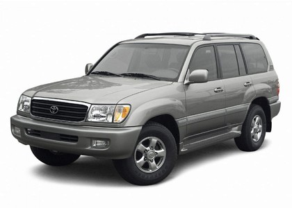 Ворсовые коврики на Toyota Land Cruiser 105 1998 - 2002 в Йошкар-Оле