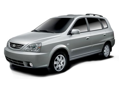 Ворсовые коврики на KIA Carens I 1999 - 2006 в Йошкар-Оле