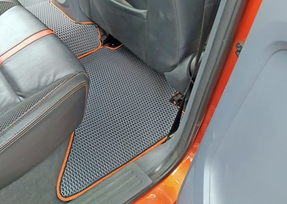 Ворсовые коврики на Ford Ranger III 2011 - 2023 в Йошкар-Оле