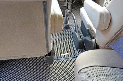 Ворсовые коврики на Mitsubishi Delica 4 1994 - 2007 в Йошкар-Оле