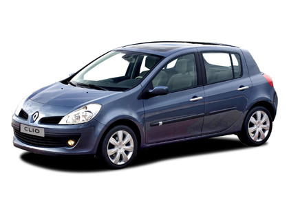 Ворсовые коврики на Renault Clio III 2005 - 2012 в Йошкар-Оле