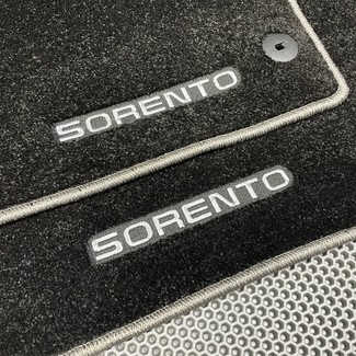 Ворсовые коврики на KIA Sorento III Prime 2015 - 2020 в Йошкар-Оле
