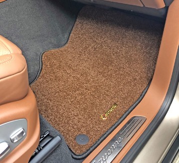Ворсовые коврики на Porsche Cayenne II 2010 - 2018 в Йошкар-Оле