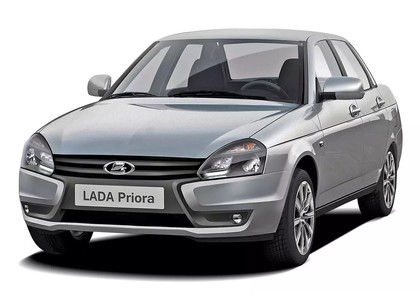 Ворсовые коврики на Lada (ВАЗ) Priora 2007 - 2018 в Йошкар-Оле