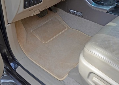 Ворсовые коврики на Toyota Land Cruiser Prado 120 2002 - 2009 в Йошкар-Оле