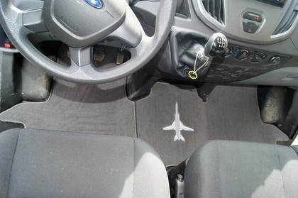Ворсовые коврики на Ford Transit VII 2014 - 2025 в Йошкар-Оле