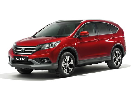 Ворсовые коврики на Honda CR-V IV 2012 - 2018 в Йошкар-Оле