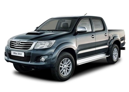 EVA коврики на Toyota Hilux VII 2008 - 2015 в Йошкар-Оле